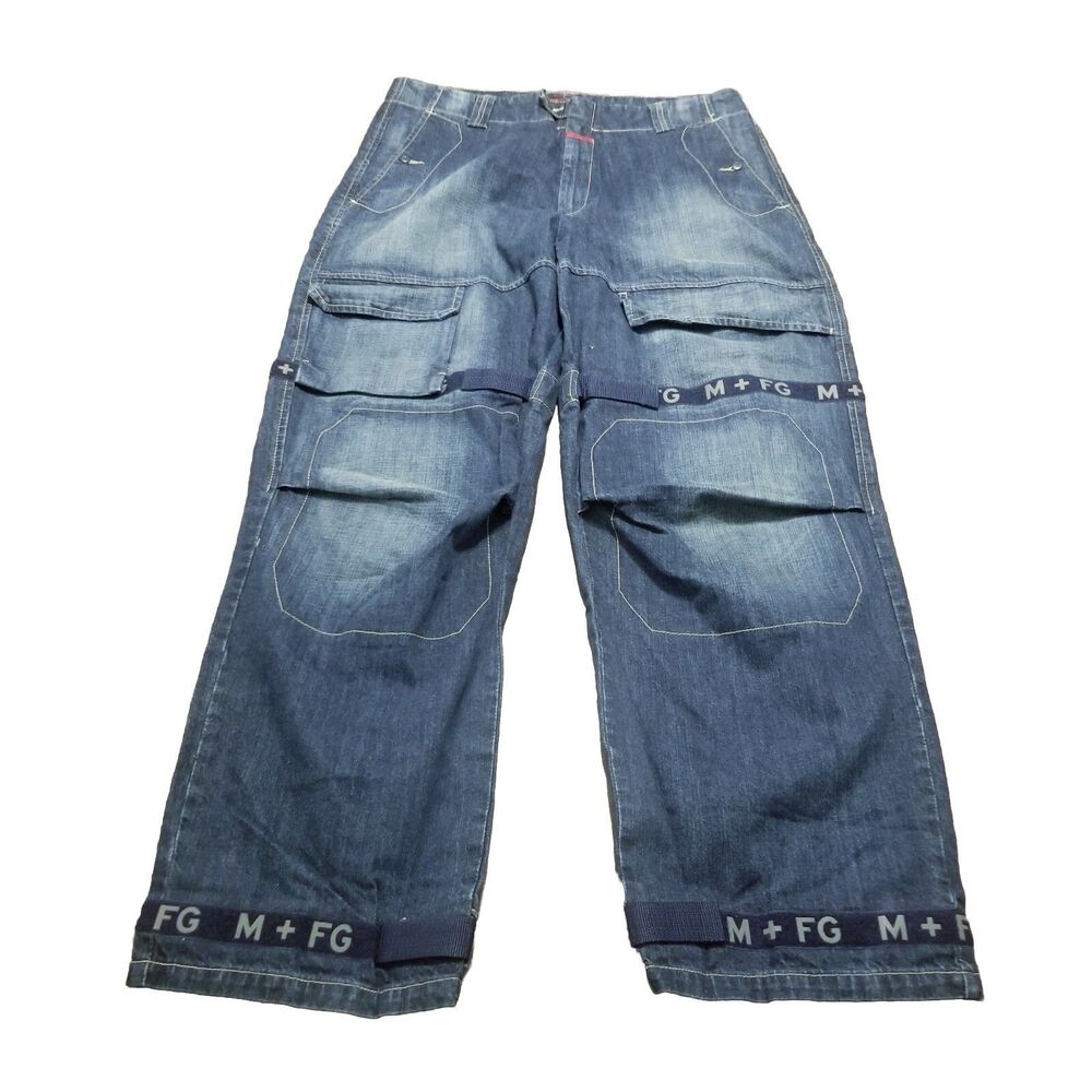 Marithe Francois Girbaud Jeans Men's Size 38 Shuttle Tape M+FG Vtg Denim (37×35)
